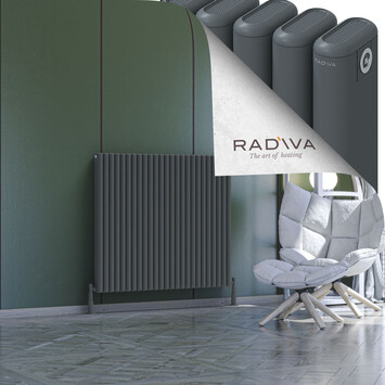 Radiva - Kotto Radiateur En Aluminium 1000x1121 Anthracite