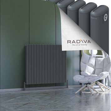 Radiva - Kotto Radiateur En Aluminium 1000x1166 Anthracite