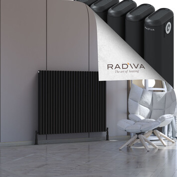 Radiva - Kotto Radiateur En Aluminium 1000x1211 Noir