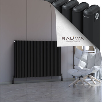 Radiva - Kotto Radiateur En Aluminium 1000x1436 Noir