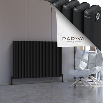 Radiva - Kotto Radiateur En Aluminium 1000x1481 Noir