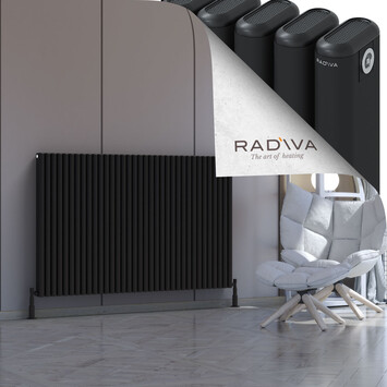 Radiva - Kotto Radiateur En Aluminium 1000x1571 Noir