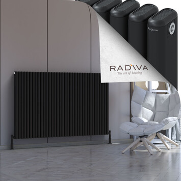 Radiva - Kotto Radiateur En Aluminium 1000x1616 Noir