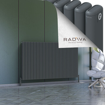 Radiva - Kotto Radiateur En Aluminium 1000x1751 Anthracite