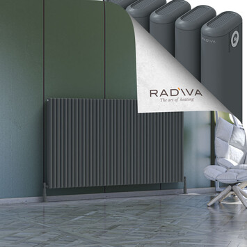 Radiva - Kotto Radiateur En Aluminium 1000x1796 Anthracite