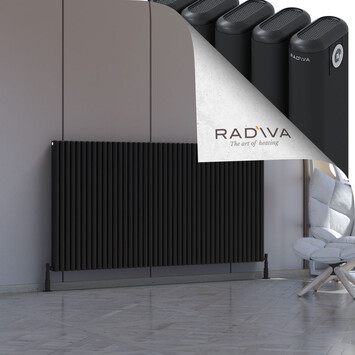 Radiva - Kotto Radiateur En Aluminium 1000x1931 Noir