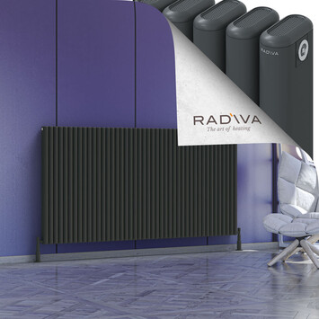 Radiva - Kotto Radiateur En Aluminium 1000x1976 Anthracite Foncé