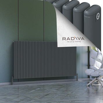 Radiva - Kotto Radiateur En Aluminium 1000x1976 Anthracite