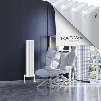 Radiva - Kotto Radiateur En Aluminium 1000x221 Blanc
