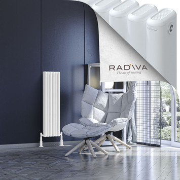 Radiva - Kotto Radiateur En Aluminium 1000x266 Blanc