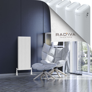 Radiva - Kotto Radiateur En Aluminium 1000x401 Blanc