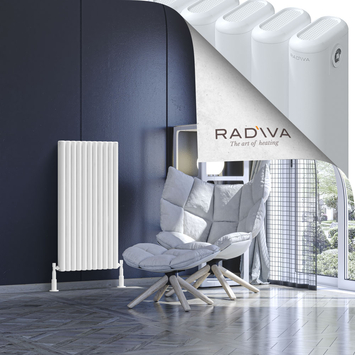 Radiva - Kotto Radiateur En Aluminium 1000x491 Blanc