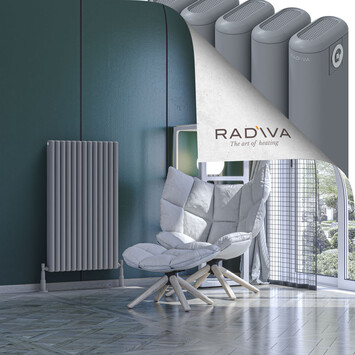 Radiva - Kotto Radiateur En Aluminium 1000x581 Gris
