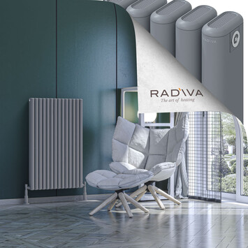 Radiva - Kotto Radiateur En Aluminium 1000x626 Gris