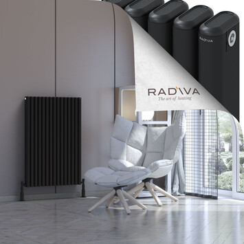 Radiva - Kotto Radiateur En Aluminium 1000x671 Noir
