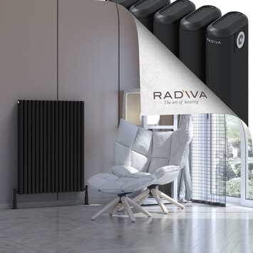 Radiva - Kotto Radiateur En Aluminium 1000x761 Noir