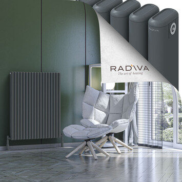 Radiva - Kotto Radiateur En Aluminium 1000x806 Anthracite