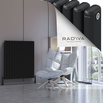 Radiva - Kotto Radiateur En Aluminium 1000x851 Noir