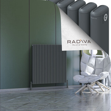 Radiva - Kotto Radiateur En Aluminium 1000x986 Anthracite