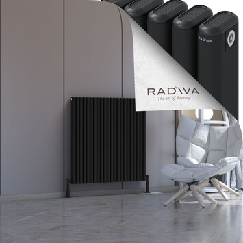 Radiva - Kotto Radiateur En Aluminium 1000x986 Noir