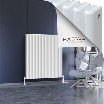 Radiva - Kotto Radiateur En Aluminium 1200x1121 Blanc