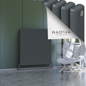 Radiva - Kotto Radiateur En Aluminium 1200x1166 Anthracite
