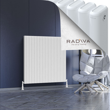 Radiva - Kotto Radiateur En Aluminium 1200x1211 Blanc