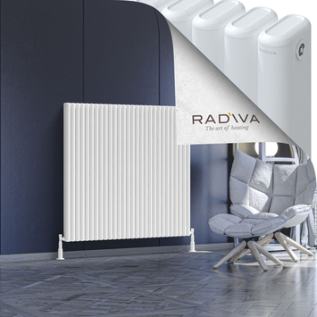 Radiva - Kotto Radiateur En Aluminium 1200x1256 Blanc