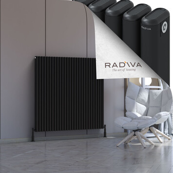 Radiva - Kotto Radiateur En Aluminium 1200x1256 Noir