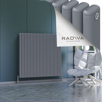 Radiva - Kotto Radiateur En Aluminium 1200x1301 Gris