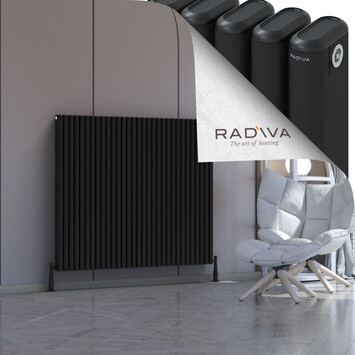 Radiva - Kotto Radiateur En Aluminium 1200x1391 Noir