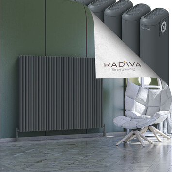 Radiva - Kotto Radiateur En Aluminium 1200x1526 Anthracite