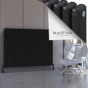 Radiva - Kotto Radiateur En Aluminium 1200x1706 Noir