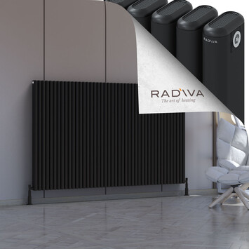 Radiva - Kotto Radiateur En Aluminium 1200x1976 Noir