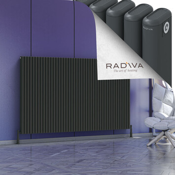 Radiva - Kotto Radiateur En Aluminium 1200x2021 Anthracite Foncé
