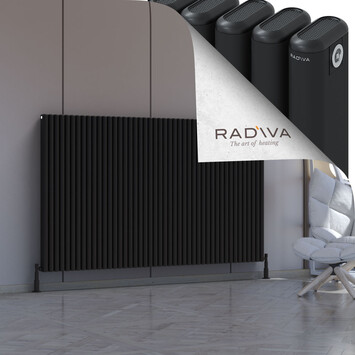 Radiva - Kotto Radiateur En Aluminium 1200x2021 Noir