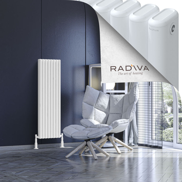 Radiva - Kotto Radiateur En Aluminium 1200x356 Blanc