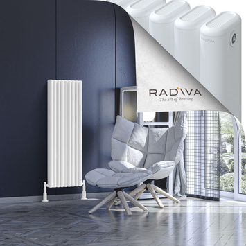 Radiva - Kotto Radiateur En Aluminium 1200x401 Blanc