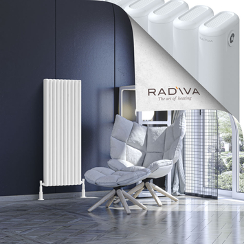 Radiva - Kotto Radiateur En Aluminium 1200x446 Blanc