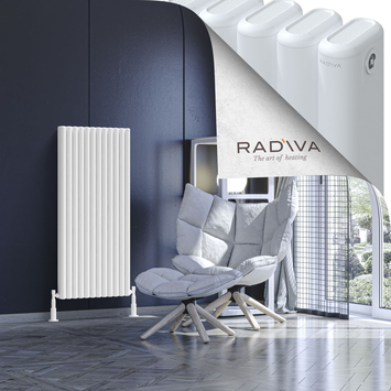Radiva - Kotto Radiateur En Aluminium 1200x536 Blanc