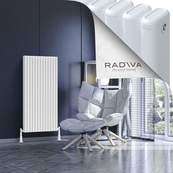 Radiva - Kotto Radiateur En Aluminium 1200x581 Blanc