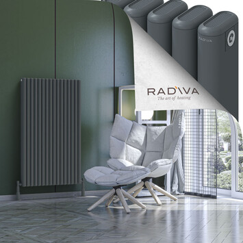 Radiva - Kotto Radiateur En Aluminium 1200x716 Anthracite