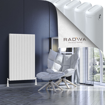 Radiva - Kotto Radiateur En Aluminium 1200x716 Blanc