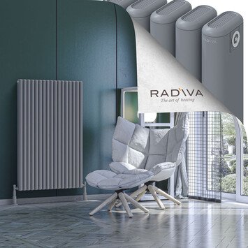 Radiva - Kotto Radiateur En Aluminium 1200x761 Gris