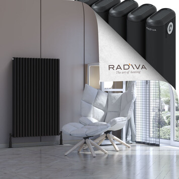 Radiva - Kotto Radiateur En Aluminium 1200x761 Noir