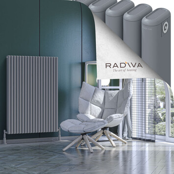 Radiva - Kotto Radiateur En Aluminium 1200x851 Gris