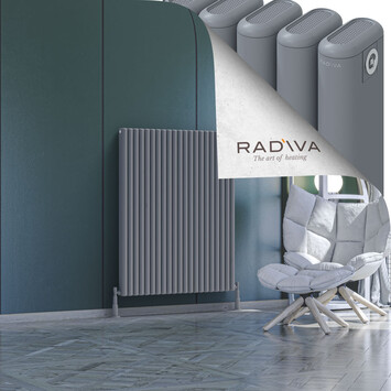 Radiva - Kotto Radiateur En Aluminium 1200x941 Gris