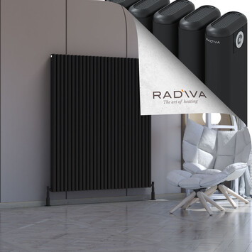 Radiva - Kotto Radiateur En Aluminium 1500x1256 Noir