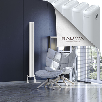 Radiva - Kotto Radiateur En Aluminium 1500x131 Blanc