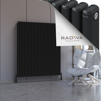 Radiva - Kotto Radiateur En Aluminium 1500x1346 Noir